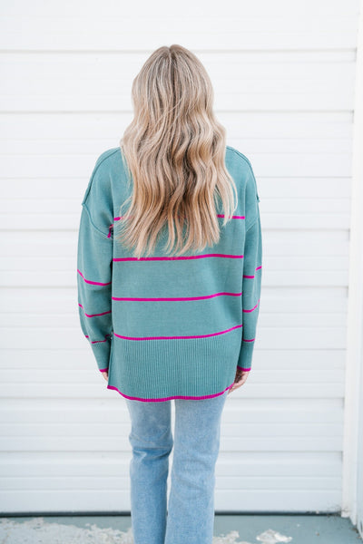 Perfect For You Striped Sweater