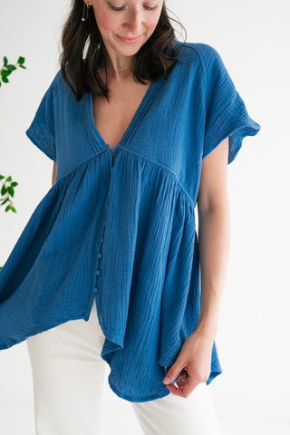 Morning Errands Babydoll Top