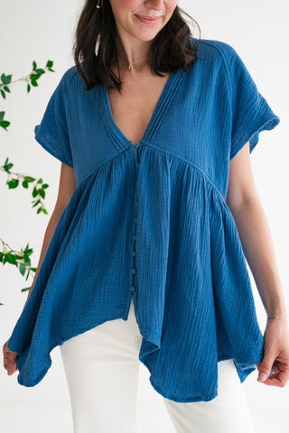 Morning Errands Babydoll Top