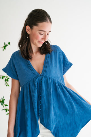Morning Errands Babydoll Top