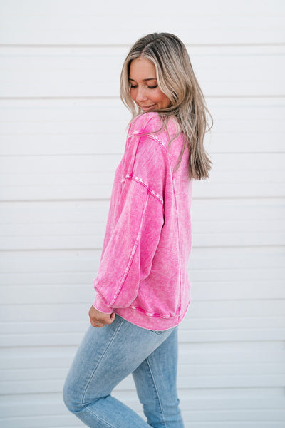 Ashley Mineral Wash Crewneck