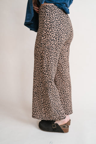 Wildly Relaxed Leopard Print Bottom
