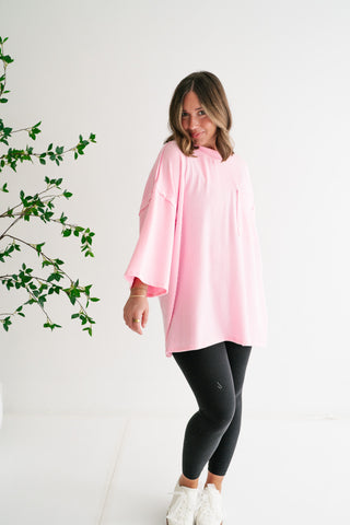 Forever Ideal Ribbed Top - Pink