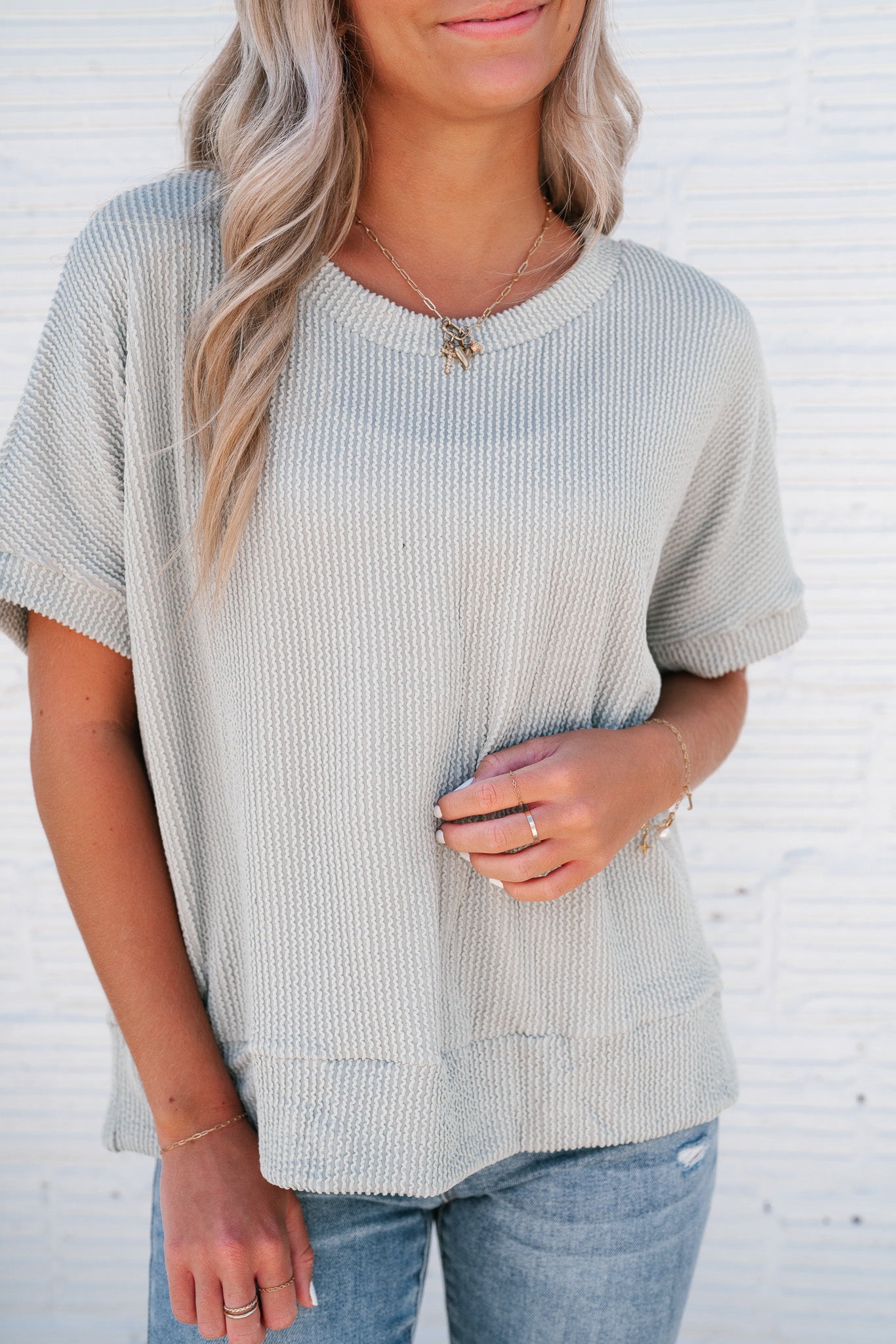 Dainty Flower Charm Necklace