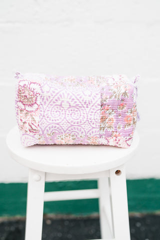 Rosewater Patchwork - Pouch