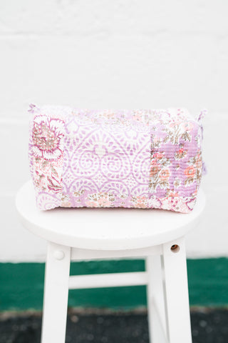 Rosewater Patchwork - Pouch