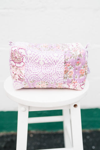 Rosewater Patchwork - Pouch