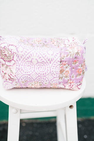 Rosewater Patchwork - Pouch