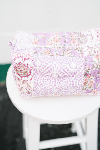 Rosewater Patchwork - Pouch