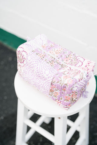 Rosewater Patchwork - Pouch