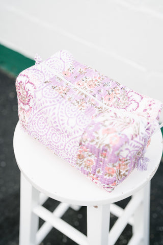 Rosewater Patchwork - Pouch