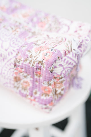 Rosewater Patchwork - Pouch
