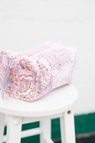 Rosewater Patchwork - Pouch