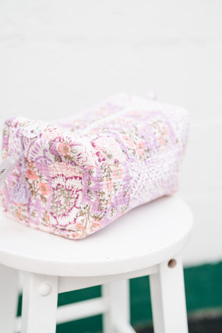 Rosewater Patchwork - Pouch