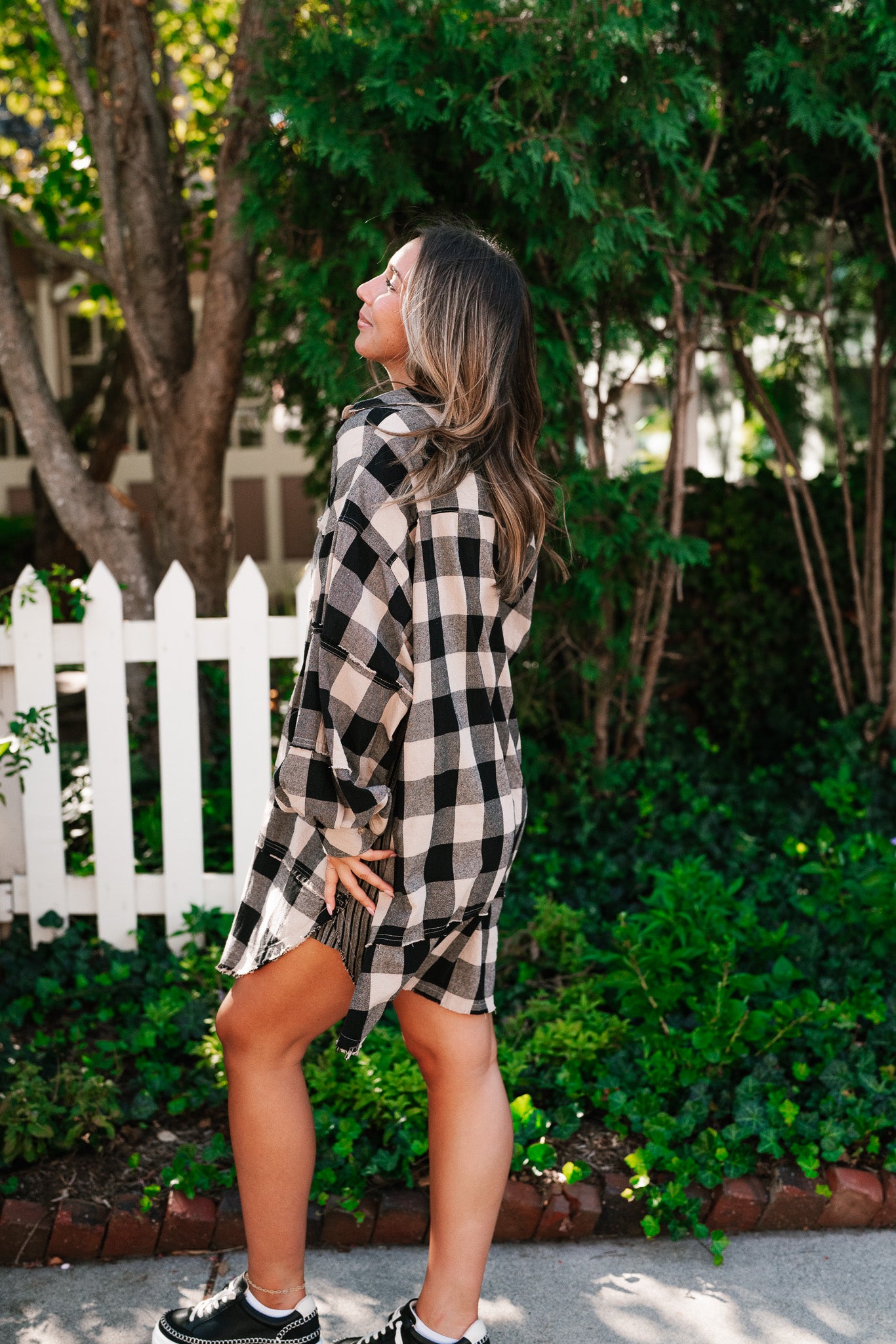 Mocha Lovers Oversized Flannel