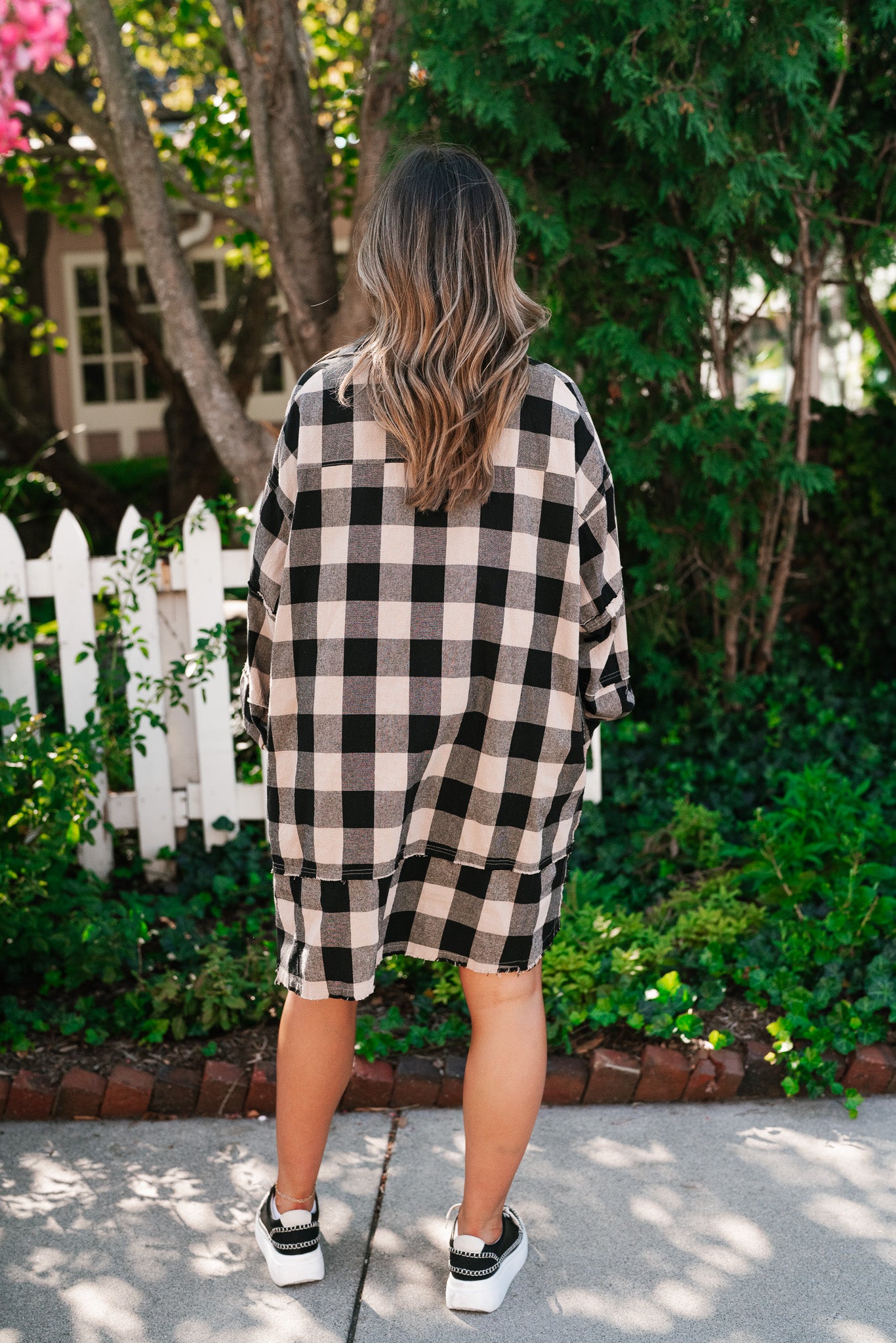 Mocha Lovers Oversized Flannel