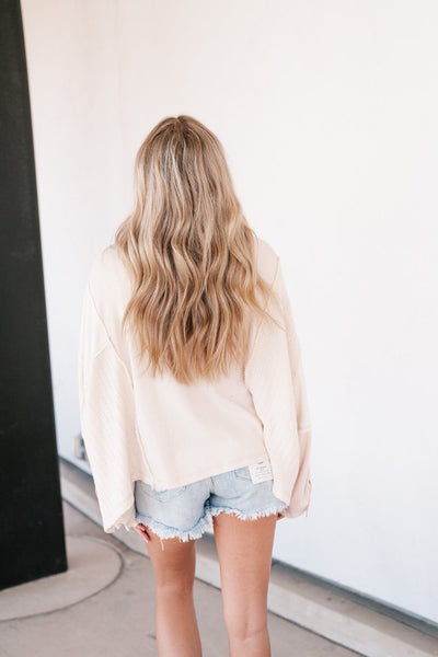 Take A Moment Textured Top