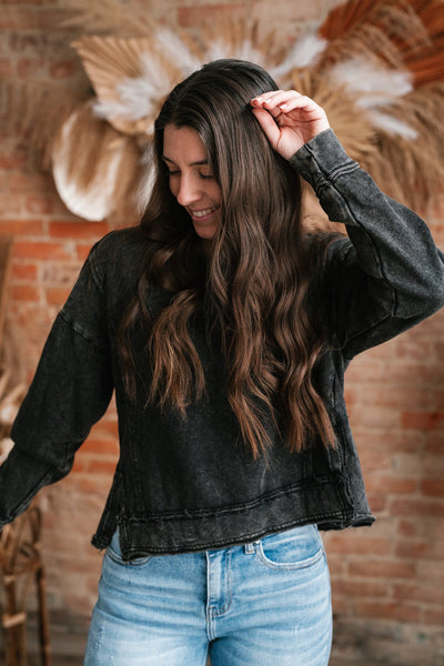 Lilly Mineral Wash Sweater