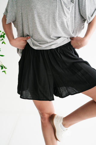 Quiet Moments Relaxed Short - Black