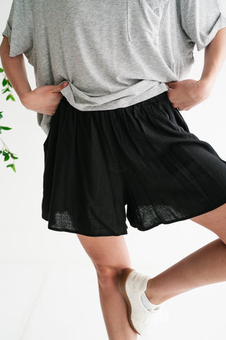 Quiet Moments Relaxed Short - Black