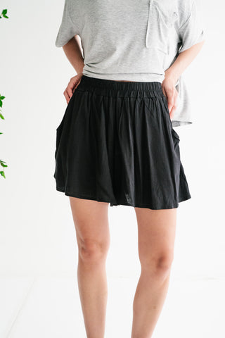 Quiet Moments Relaxed Short - Black