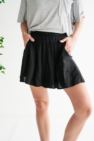 Quiet Moments Relaxed Short - Black