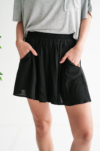 Quiet Moments Relaxed Short - Black
