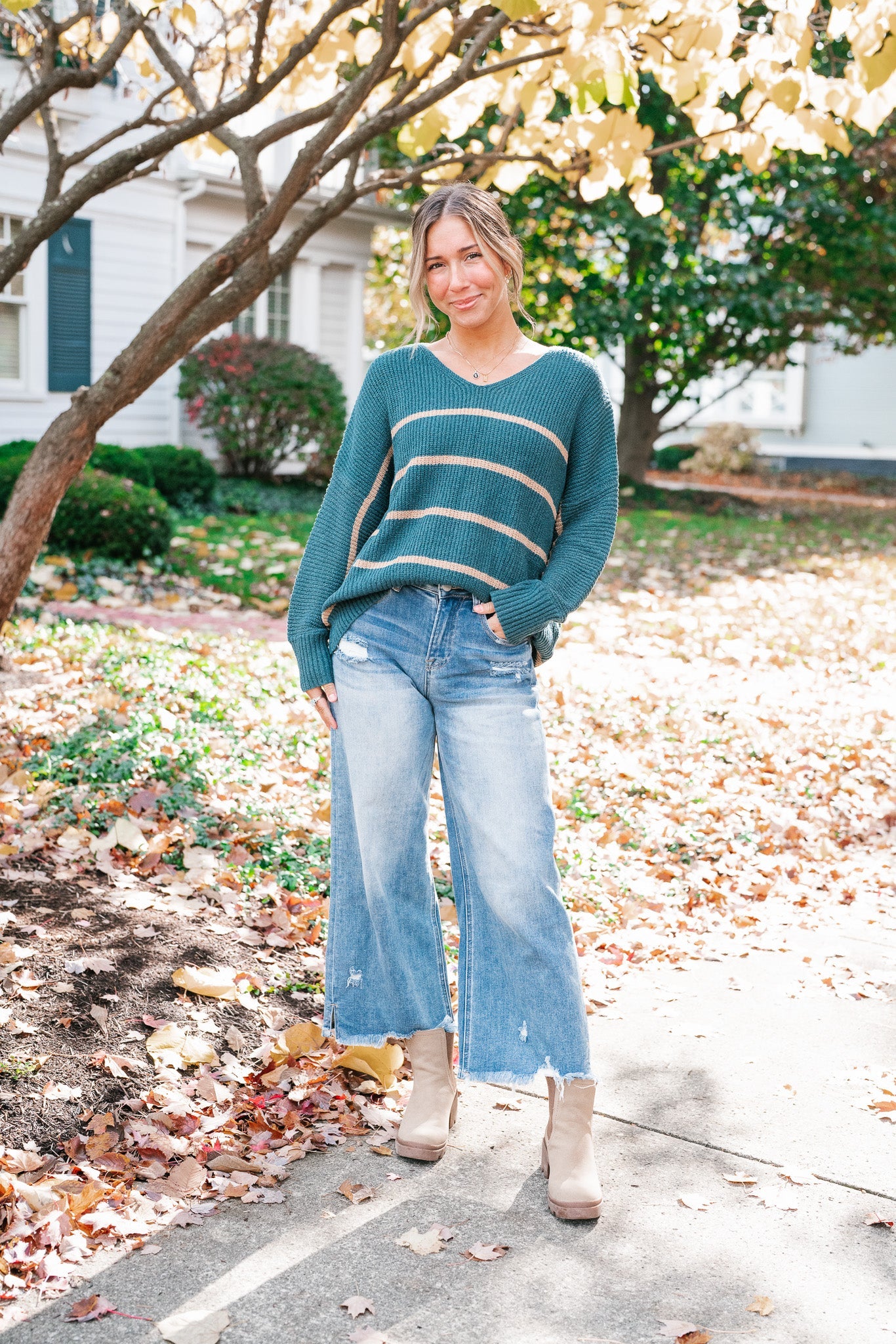Sutton Striped Sweater