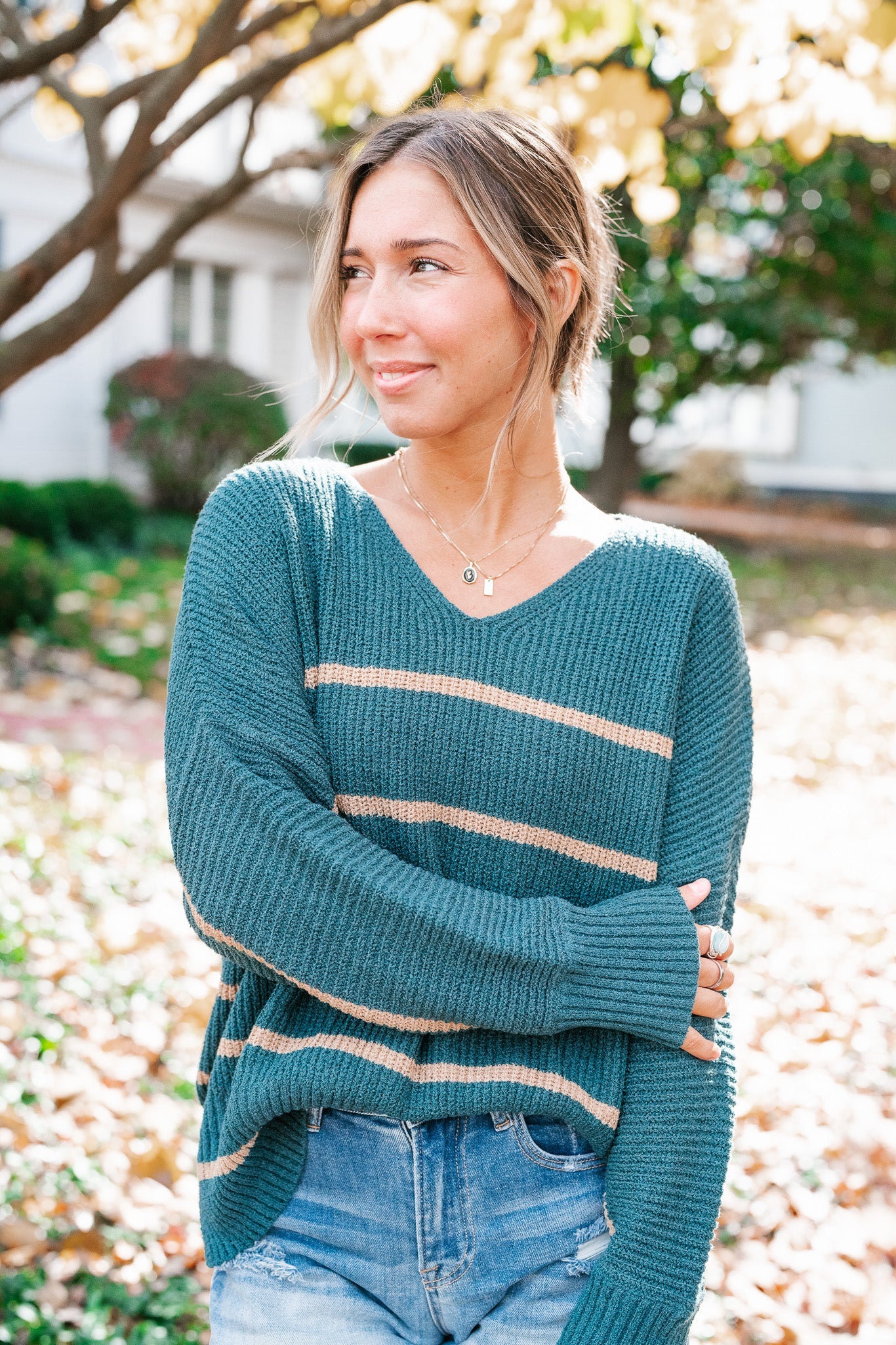 Sutton Striped Sweater
