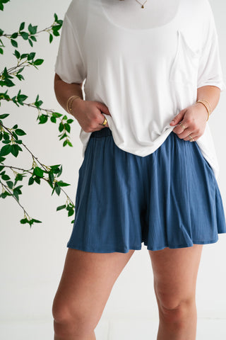 Quiet Moments Relaxed Short - Denim