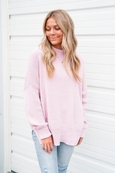 Lavender Girl Sweater Top