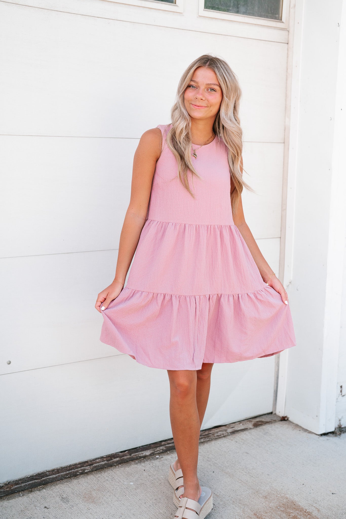 Truly Sweet Tiered Mini Dress