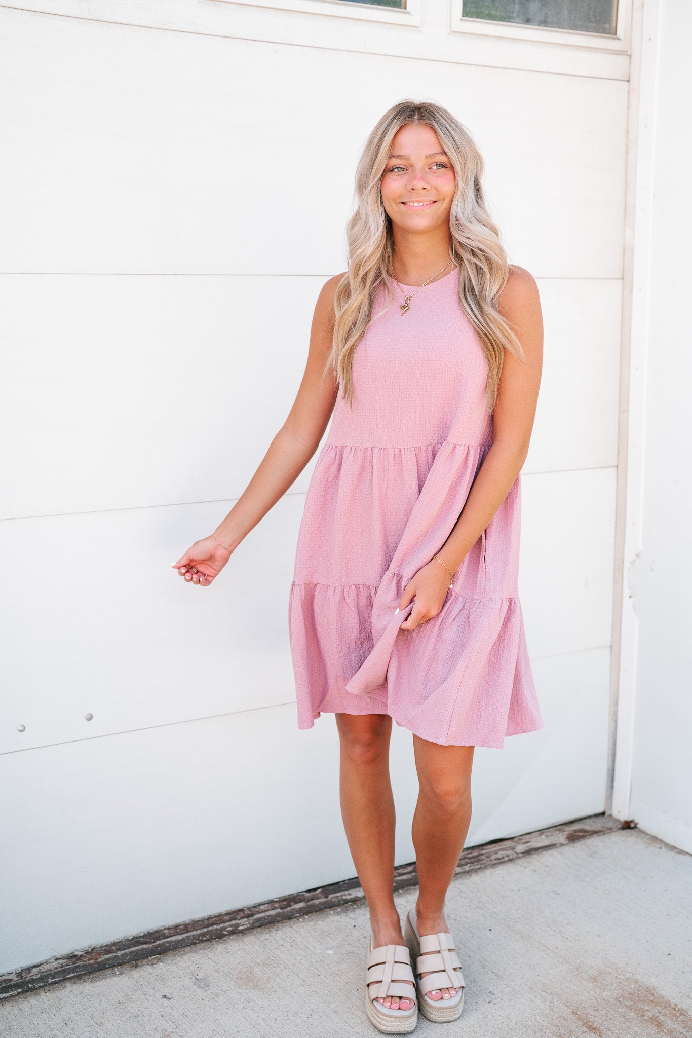 Truly Sweet Tiered Mini Dress