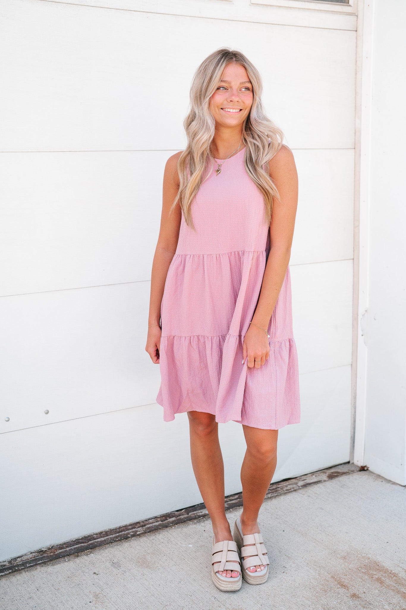 Truly Sweet Tiered Mini Dress