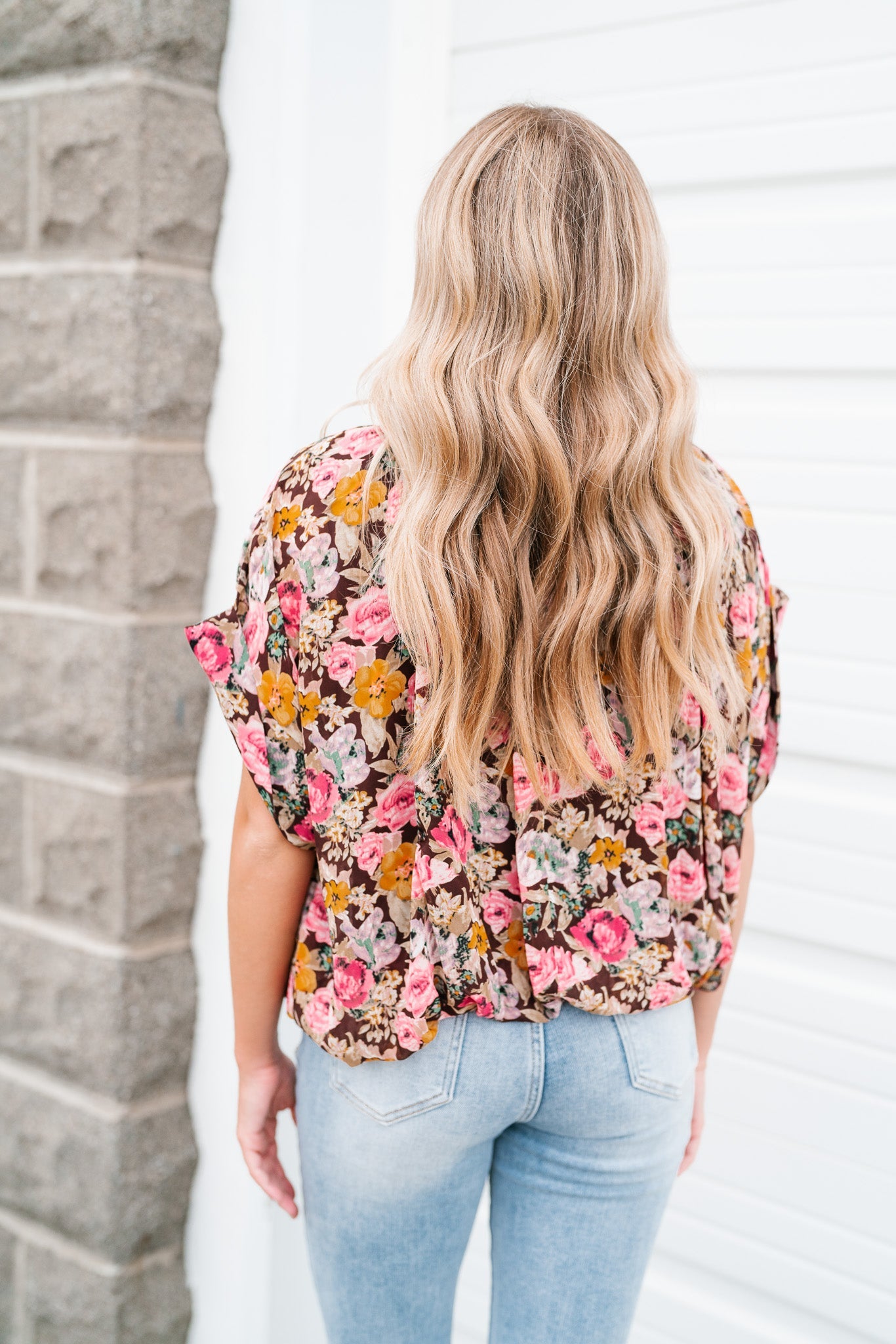 Floral Dreams Short Sleeve Top