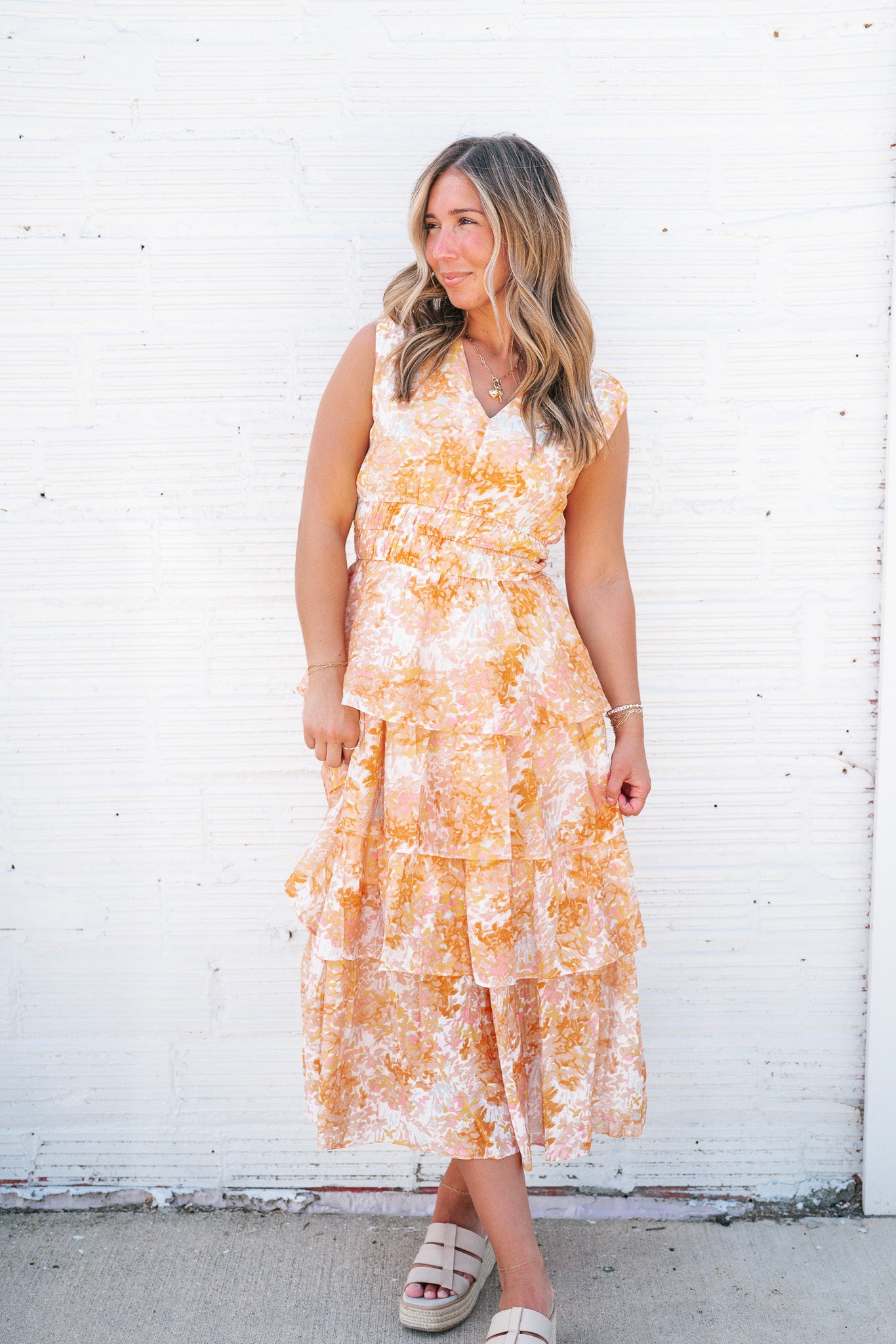 Sun Valley Ruffle Maxi Dress