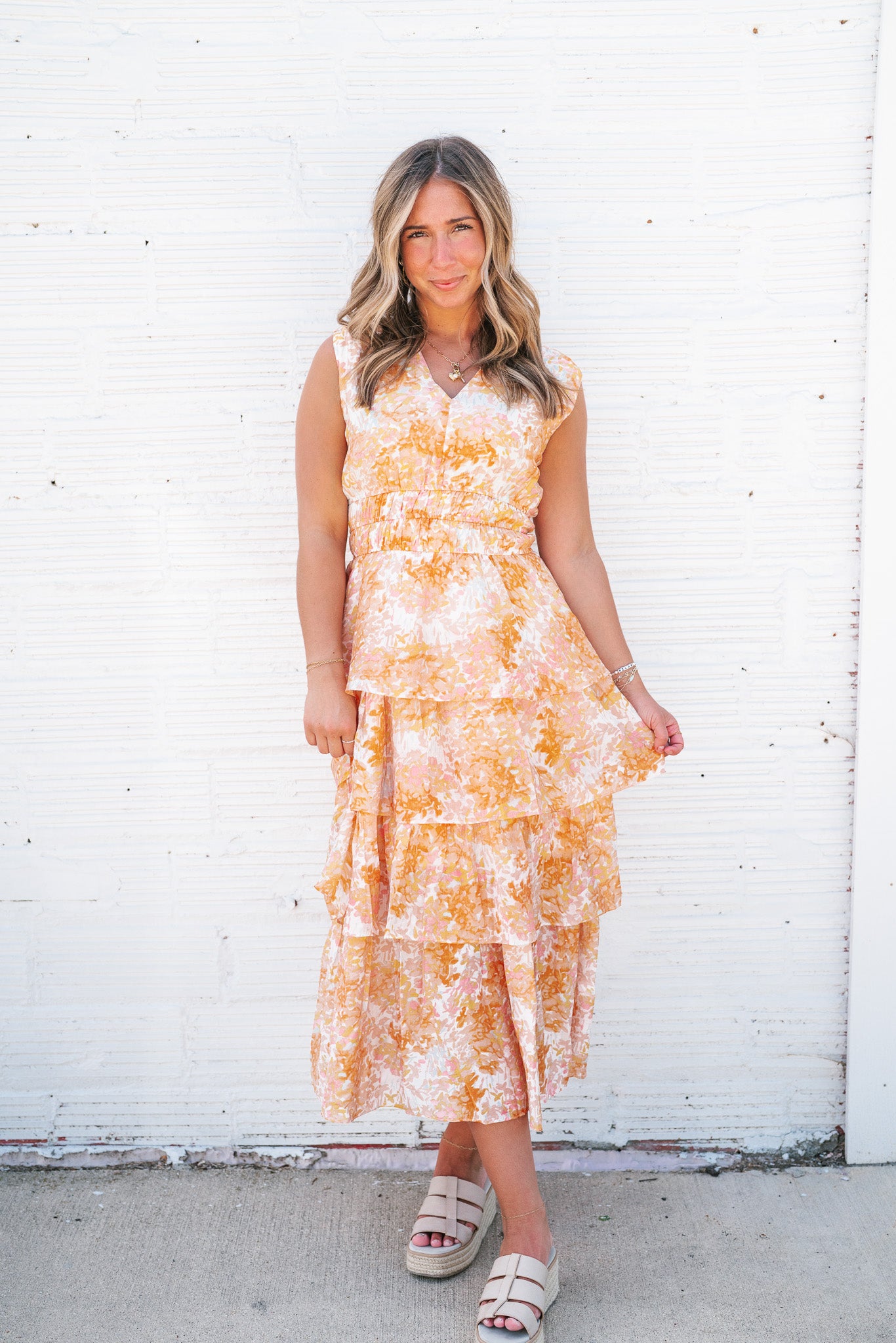 Sun Valley Ruffle Maxi Dress