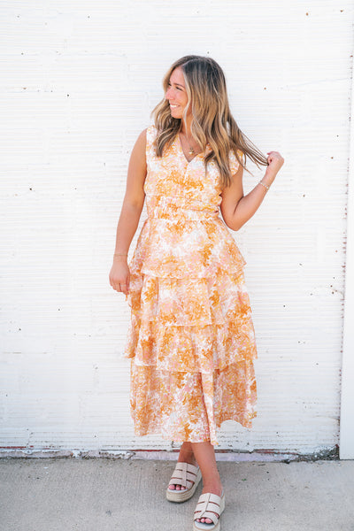 Sun Valley Ruffle Maxi Dress