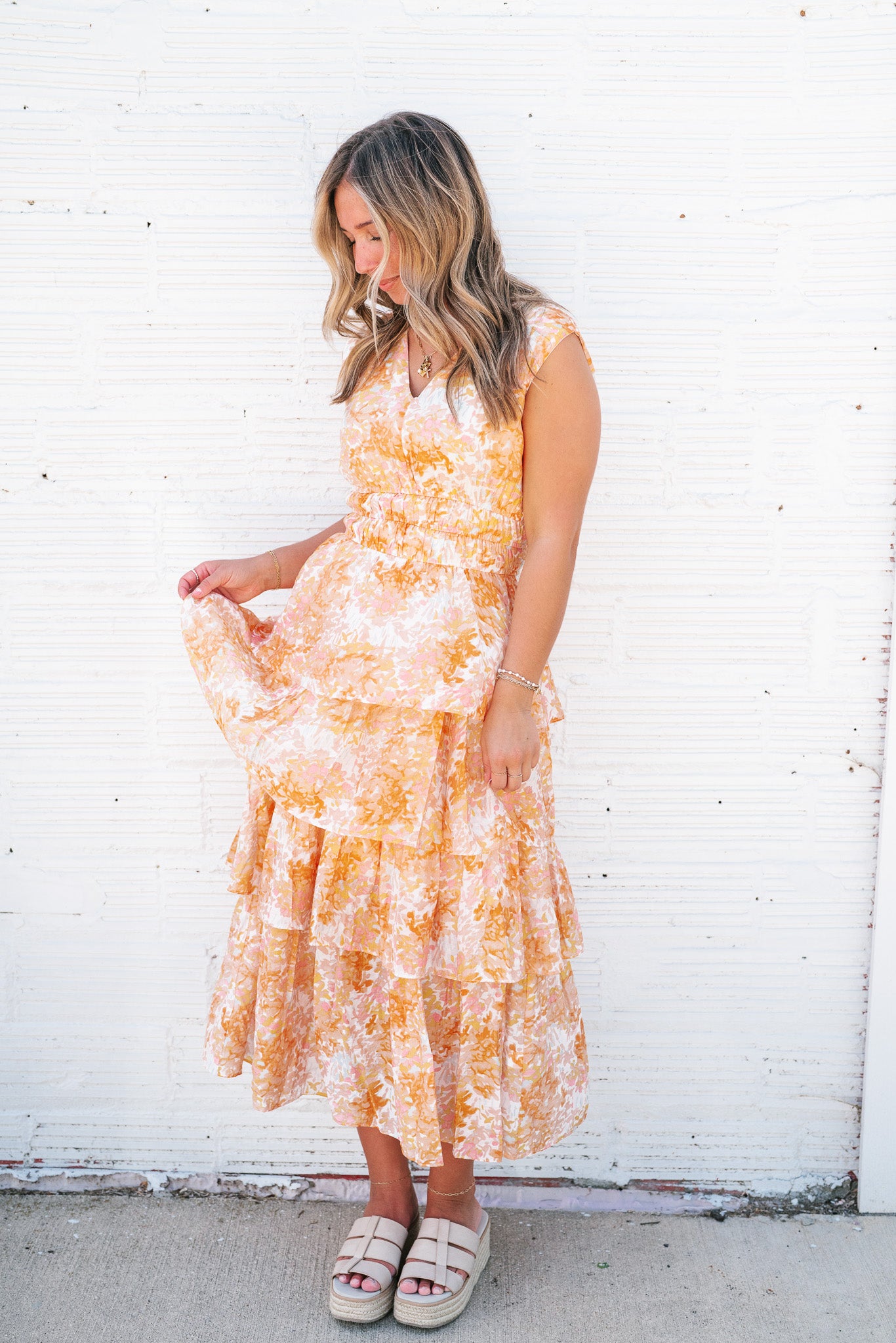 Sun Valley Ruffle Maxi Dress