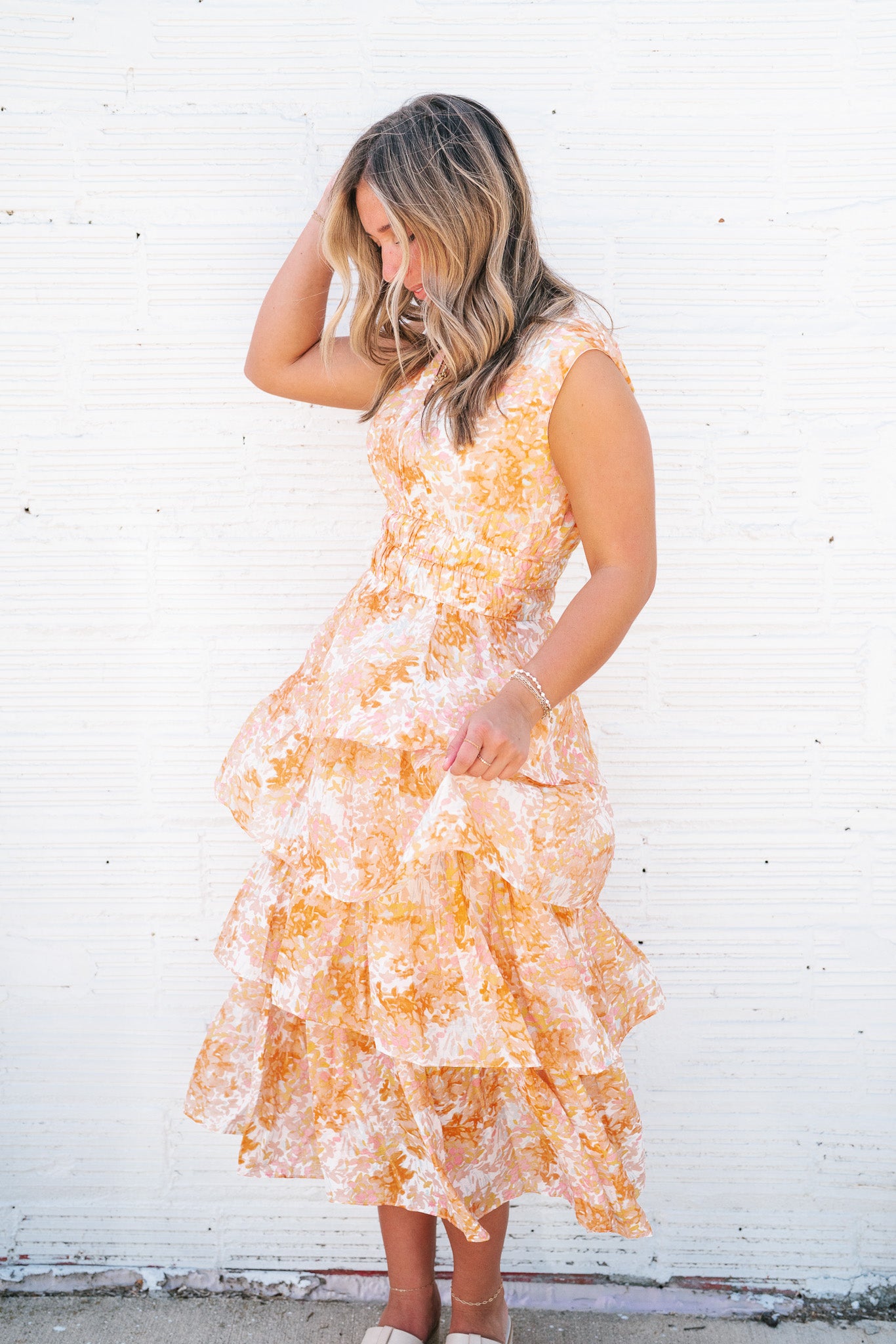 Sun Valley Ruffle Maxi Dress