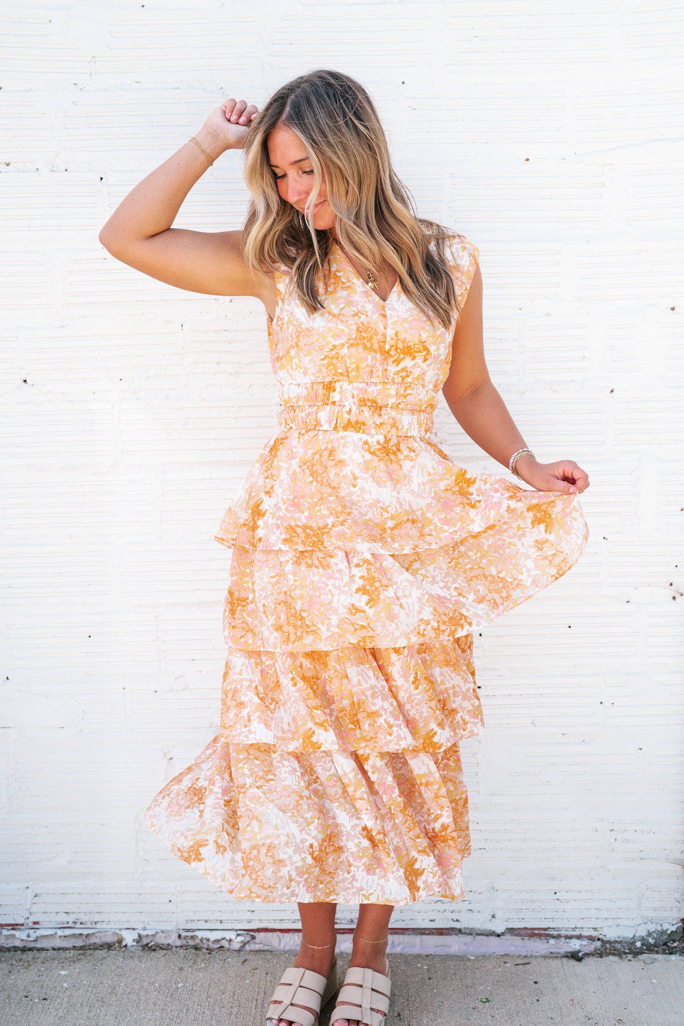 Sun Valley Ruffle Maxi Dress