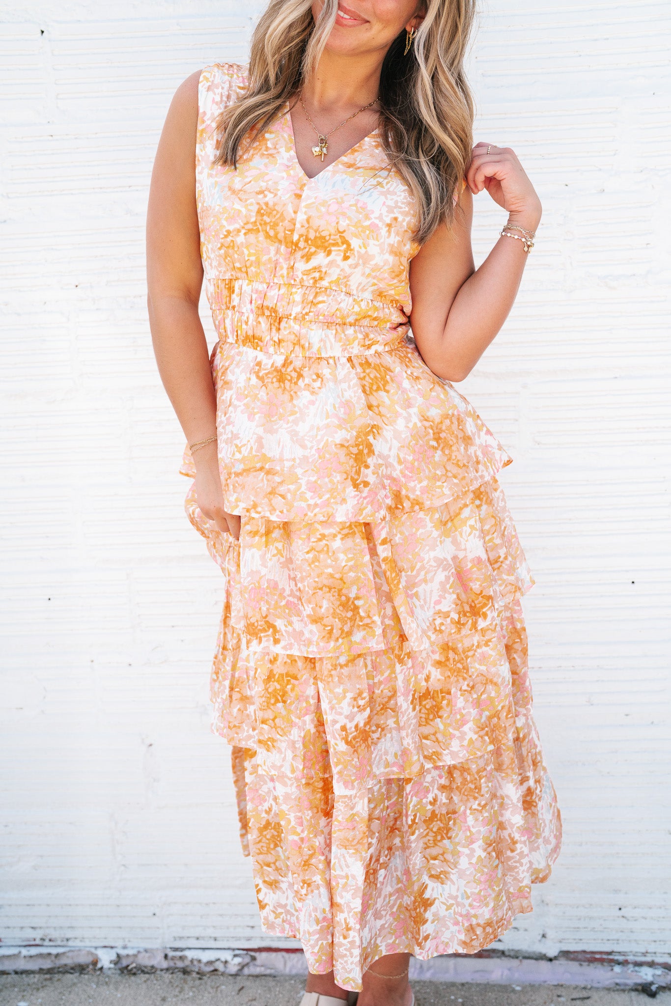 Sun Valley Ruffle Maxi Dress