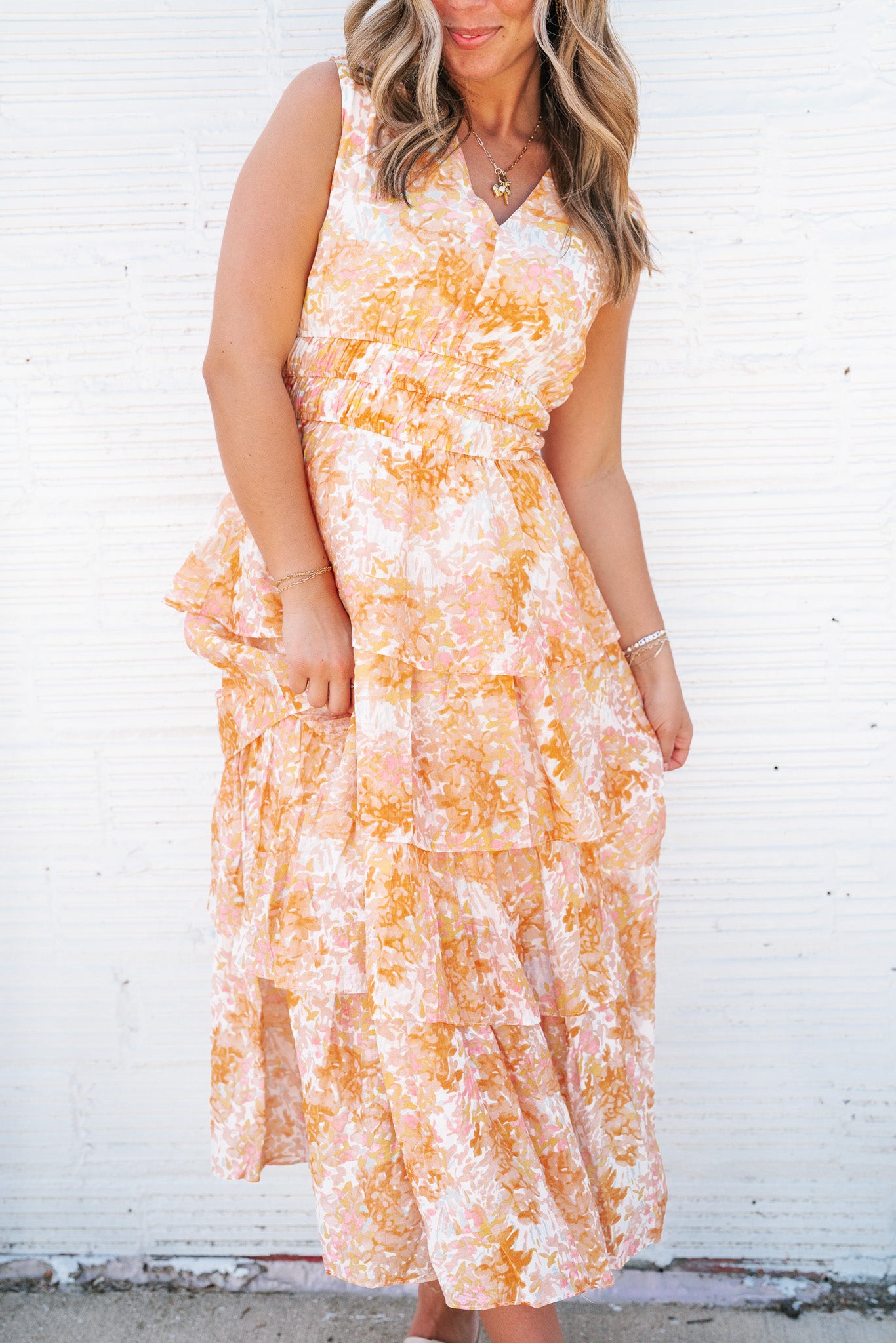 Sun Valley Ruffle Maxi Dress