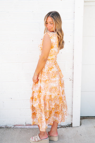 Sun Valley Ruffle Maxi Dress