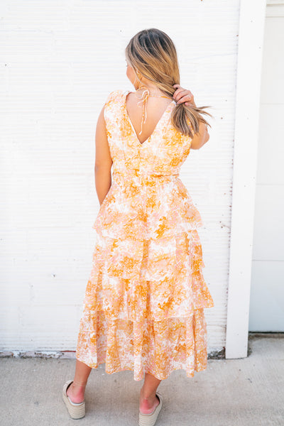 Sun Valley Ruffle Maxi Dress