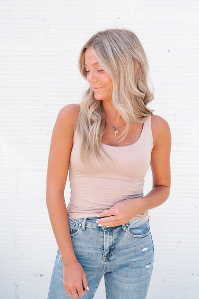 Perfect Layer Scoop Neck Tank