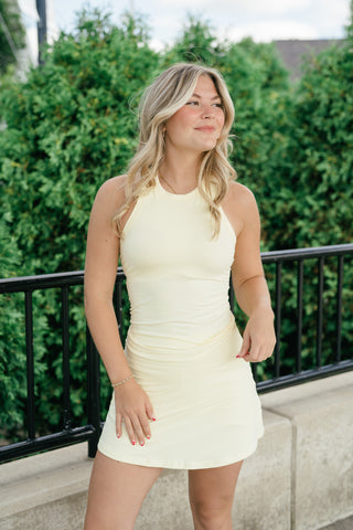 The Base Layer Tank - Soft Yellow
