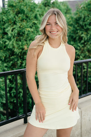 The Base Layer Tank - Soft Yellow