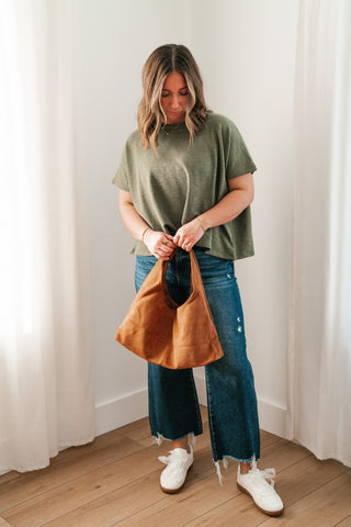 Golden Hour Slouchy Hand Bag
