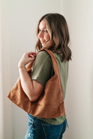 Golden Hour Slouchy Hand Bag